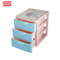 Small drawer plastic multi storage box for home